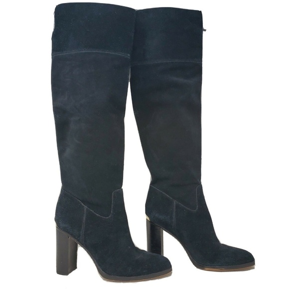 Michael Kors Paulette Over The Knee Suede Boots - Picture 1 of 8